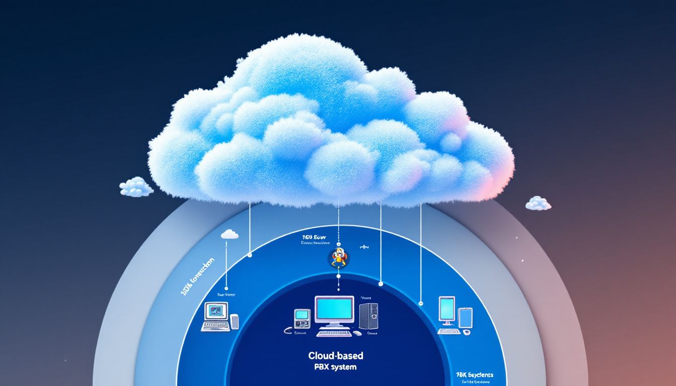 A modern cloud-based PBX system in action.
