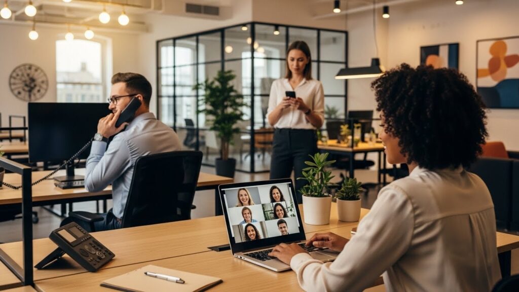 Business VoIP Solutions Supporting Modern Hybrid Workforces